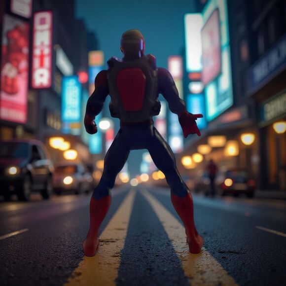 2012 Hasbro Marvel Water Squirting Tested Spider-Man Action Figure 6” A11 - Picture 6 of 6